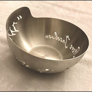 Steelforme Laser Cut Bowl Stainless Steel Why Not Us Steve Jacobson Dish Canada